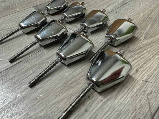 Bass Drum Tension Rods & Claws Drum Hardware x8 #VK39