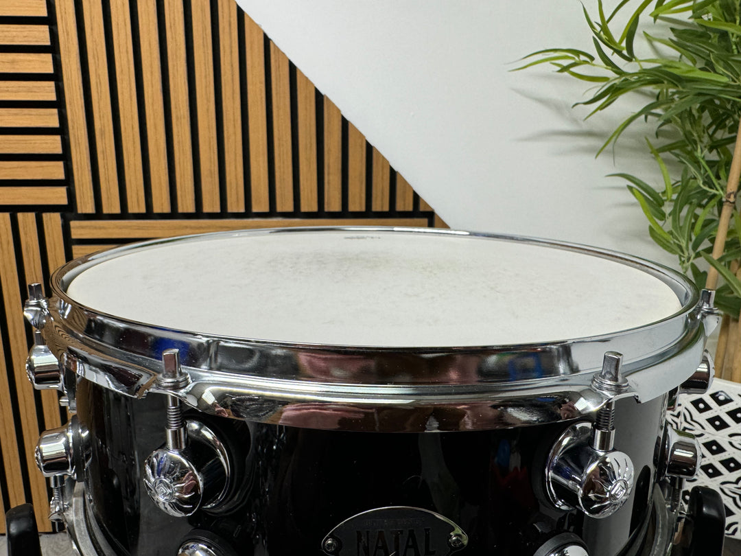 Natal Arcadia Snare Drum 14” x 5.5” / 8-Lug / Black #VK19