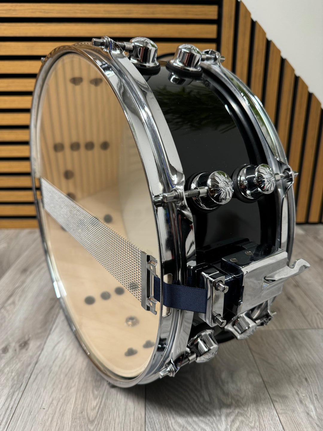 Natal Arcadia Snare Drum 14” x 5.5” / 8-Lug / Black #VK19