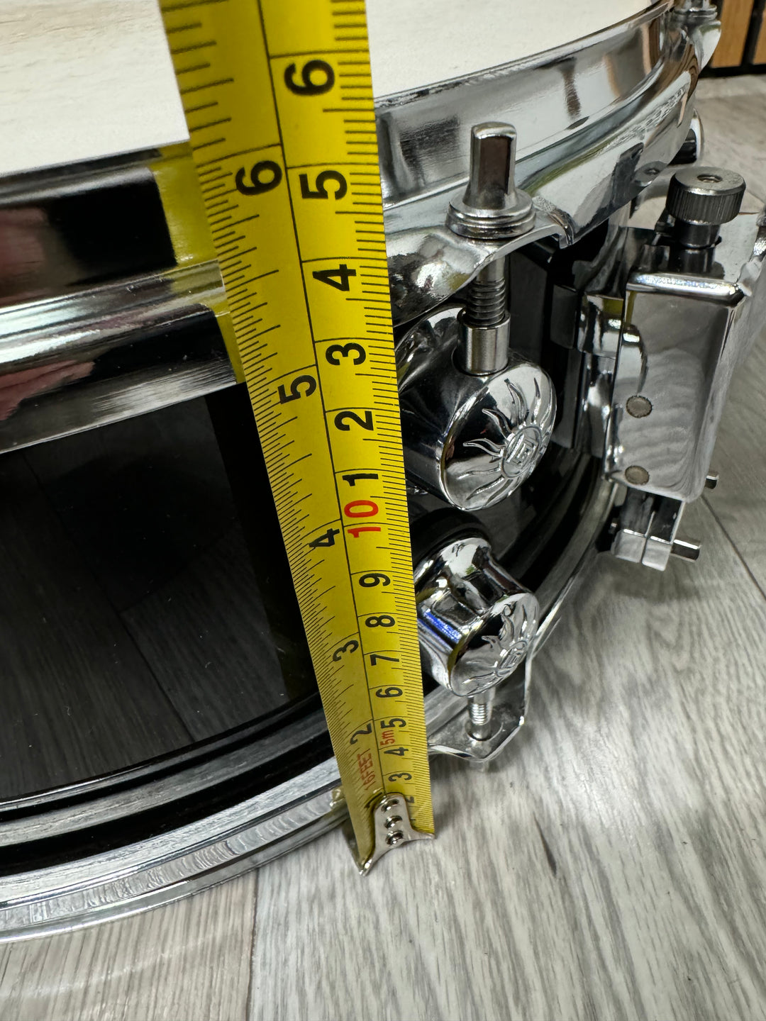 Natal Arcadia Snare Drum 14” x 5.5” / 8-Lug / Black #VK19