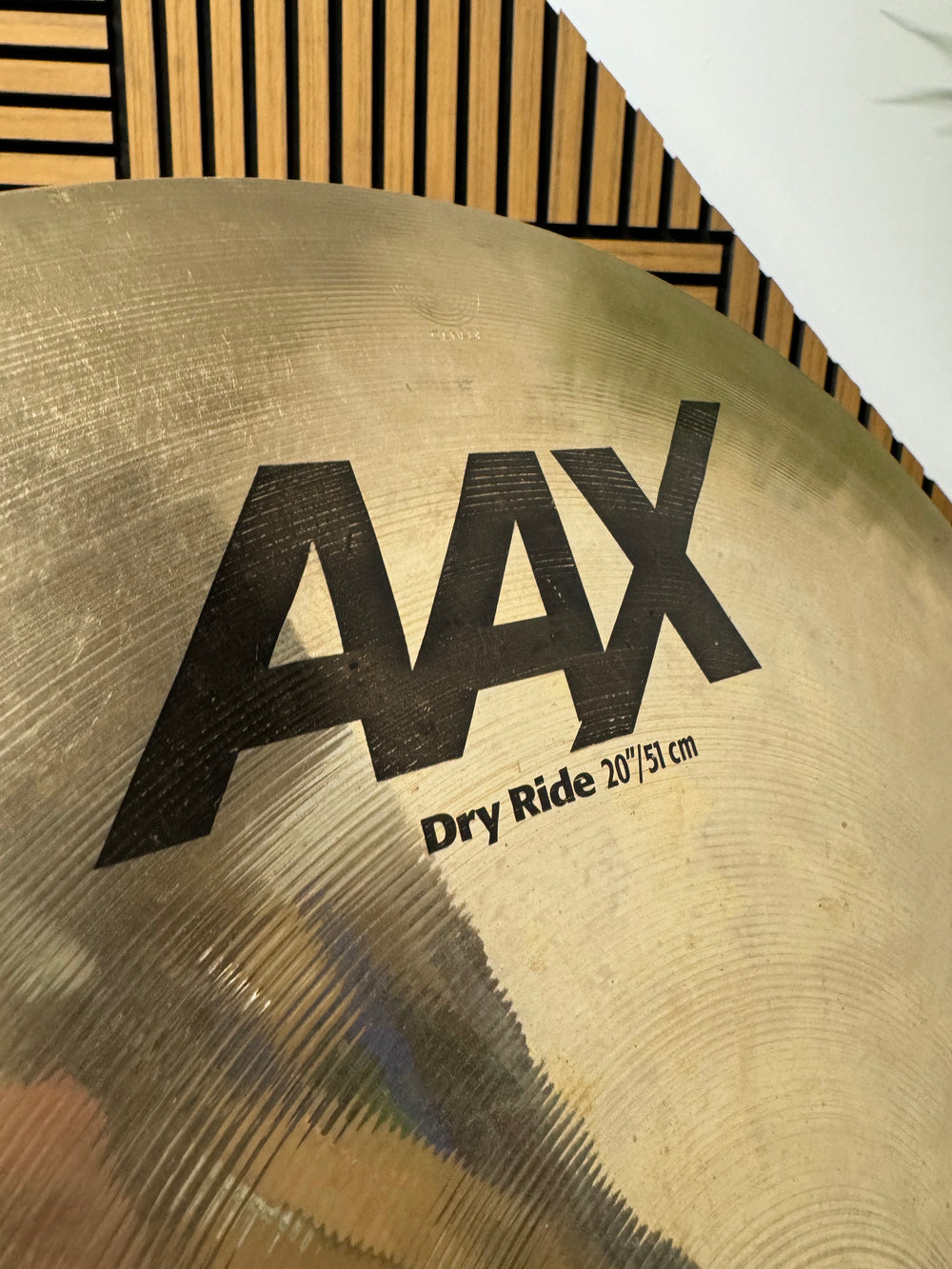 Sabian AAX Dry Ride 20”/51cm Ride Cymbal #OP3