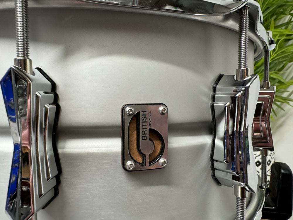 British Drum Company 'Aviator' 14” x 6.5” Snare Drum / Aluminium #VK19