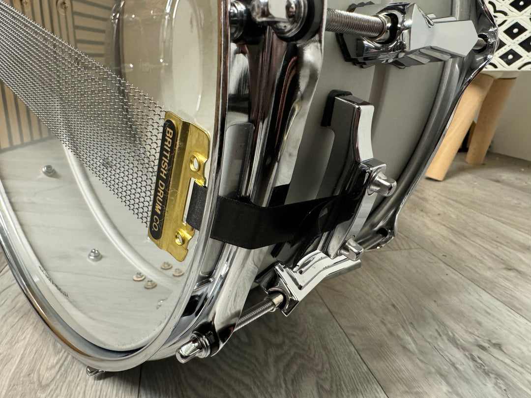 British Drum Company 'Aviator' 14” x 6.5” Snare Drum / Aluminium #VK19