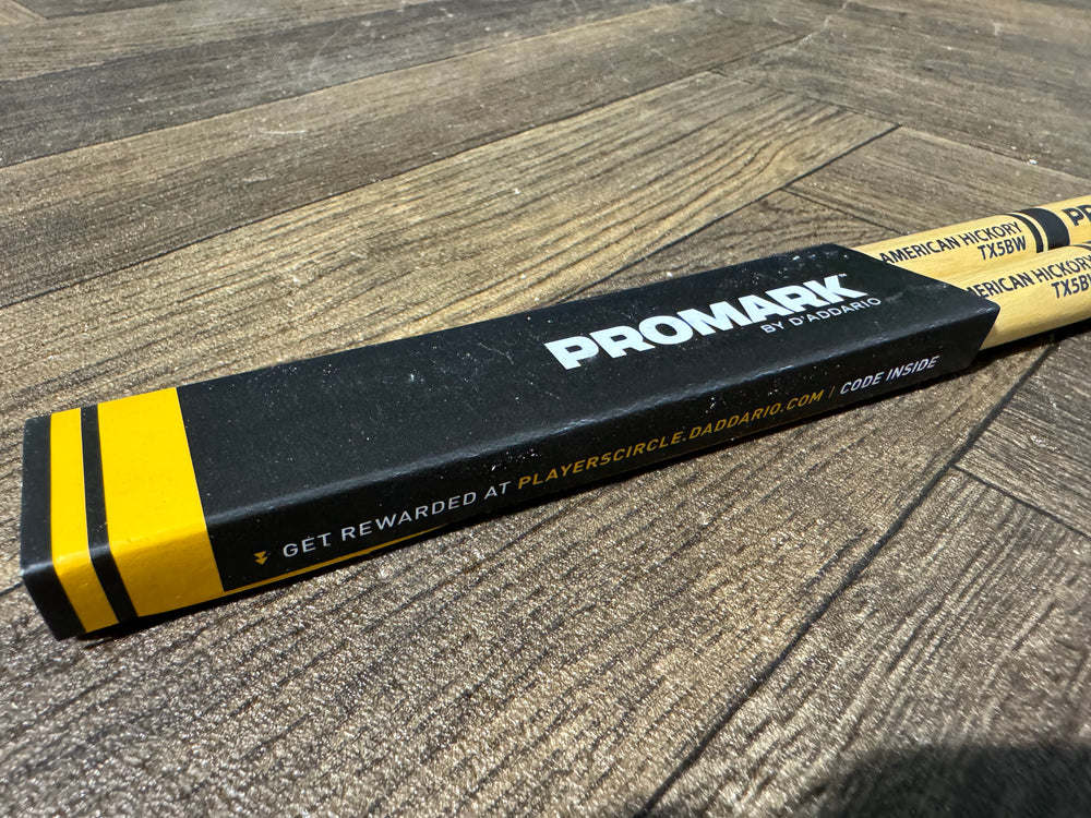 Promark 5B American Hickory TX5BW / Drum Sticks (Pair) #OB6