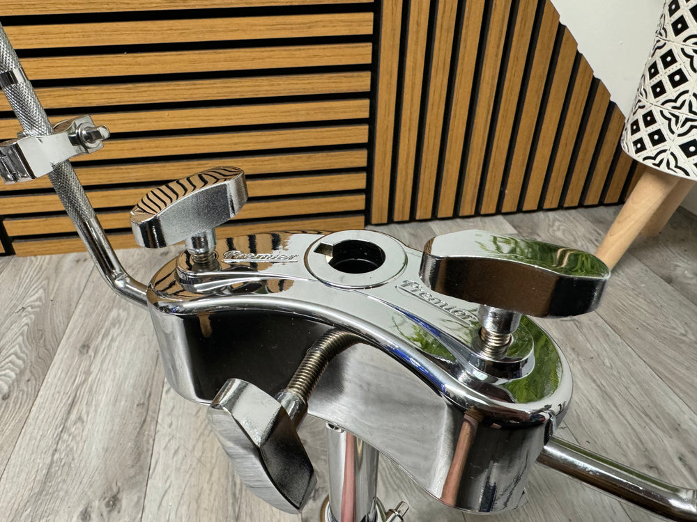 Premier 25mm Bass Drum Single Post Holders Arm Mount / Chrome #VK26