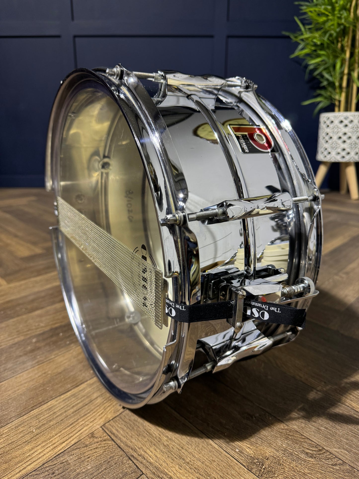 Premier '1026' 14''x6.5" Snare Drum / Chrome over Steel / 8-Lug #MS75