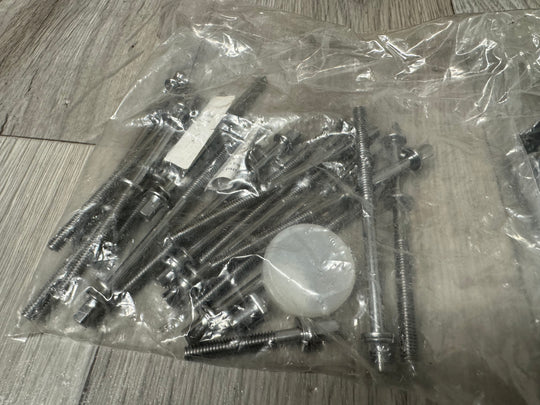 Premier Bass Drum Tension Rods & Claws Hardware (new) x16 #VK39