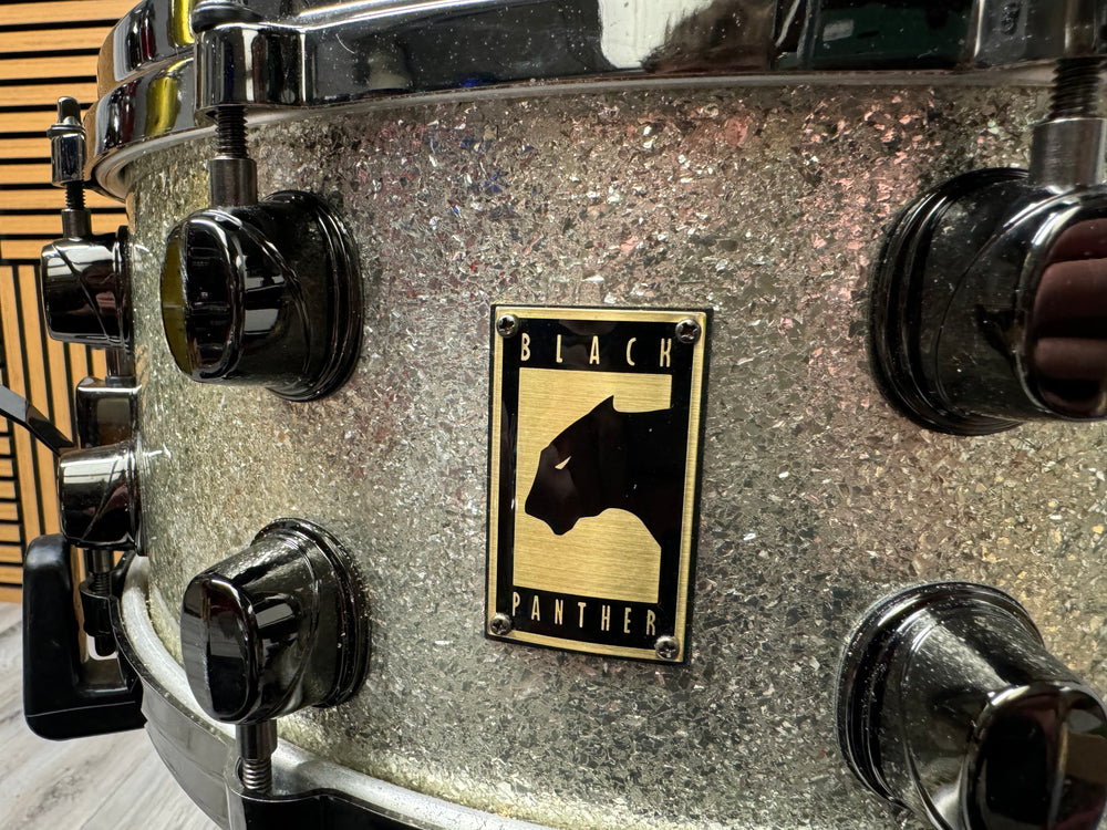 Mapex Black Panther 'Thick Maple' 14” x 6” Snare Drum / Silver Sparkle #OQ7