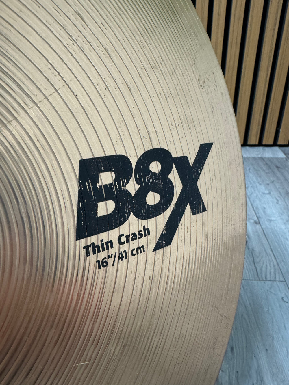 Sabian B8X Thin Crash 16"/41cm Cymbal / Accessory #VK55