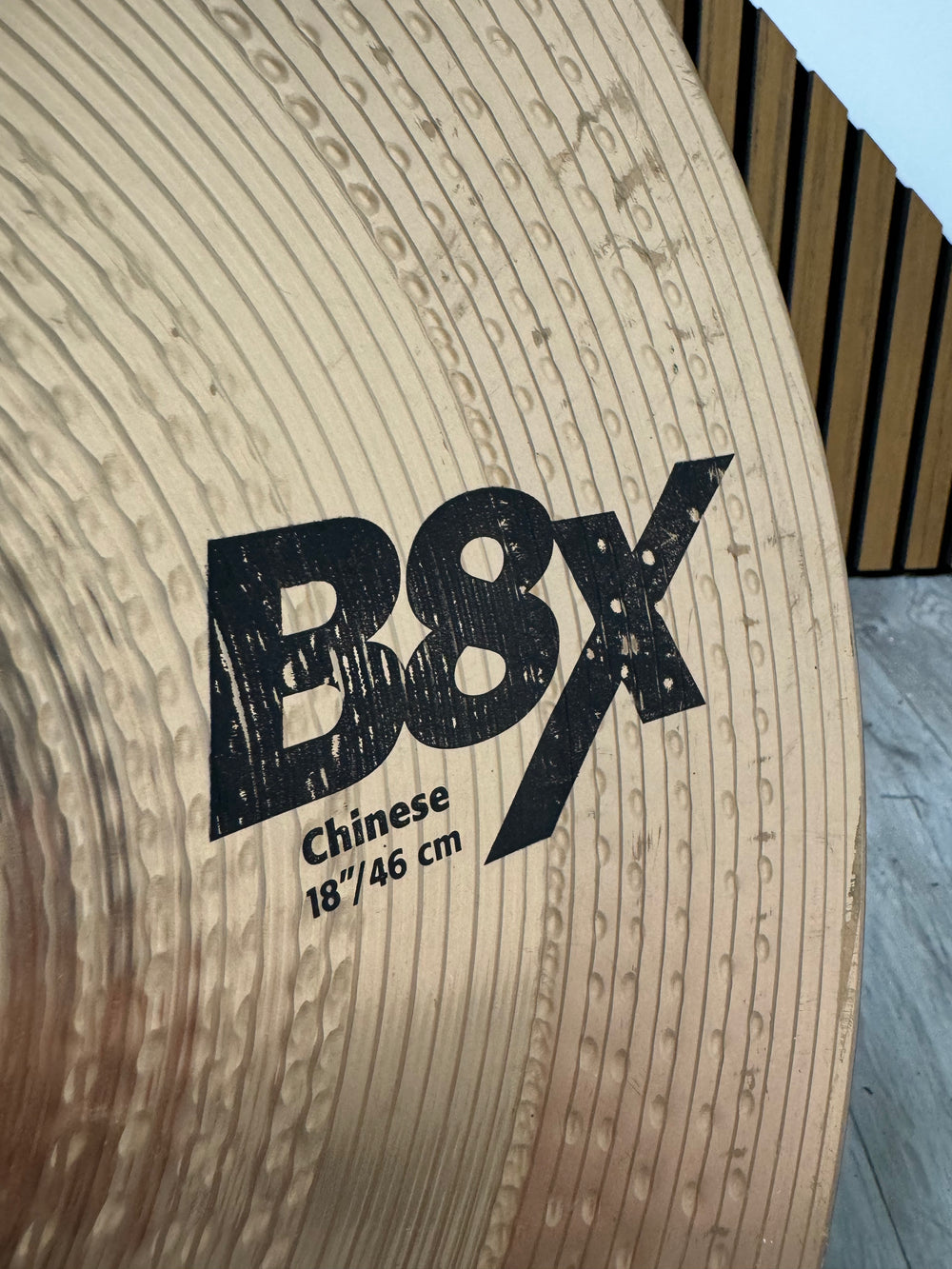 Sabian B8X 18”/46cm Chinese China Cymbal / Drum Accessory #VK56