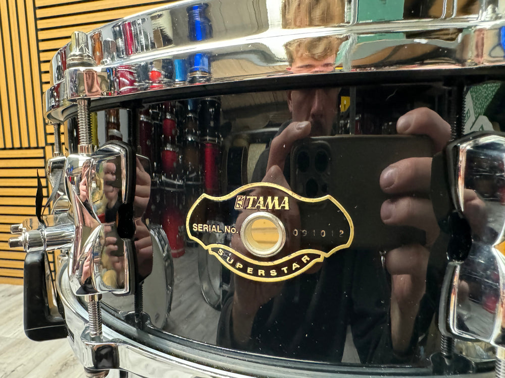 TAMA Superstar 14” x 5.5” Snare Drum / 8-Lug / Black #OQ11