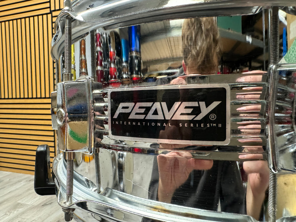 Peavey 14” x 6.5” Snare Drum / 8-Lug / Chrome Steel Shell #OQ13