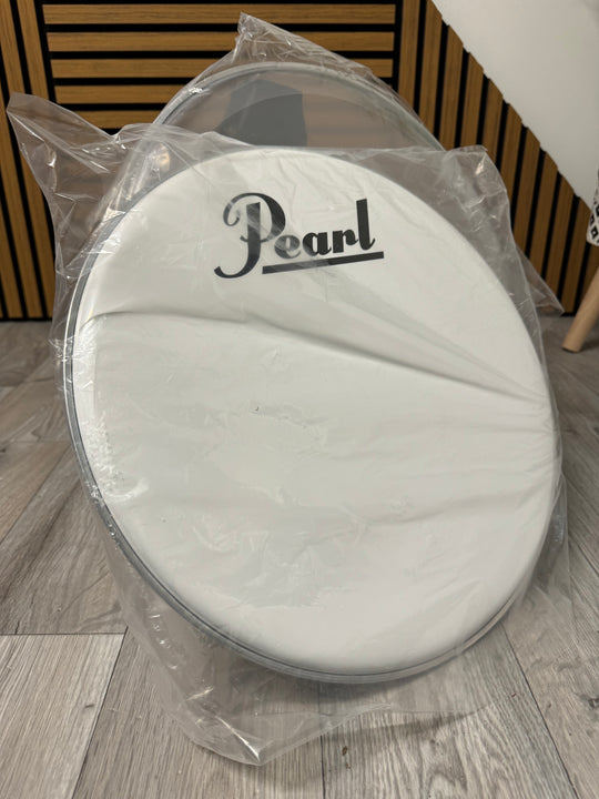 Pearl Bass 16" Drum Heads (Pair) / White & Clear #VK61