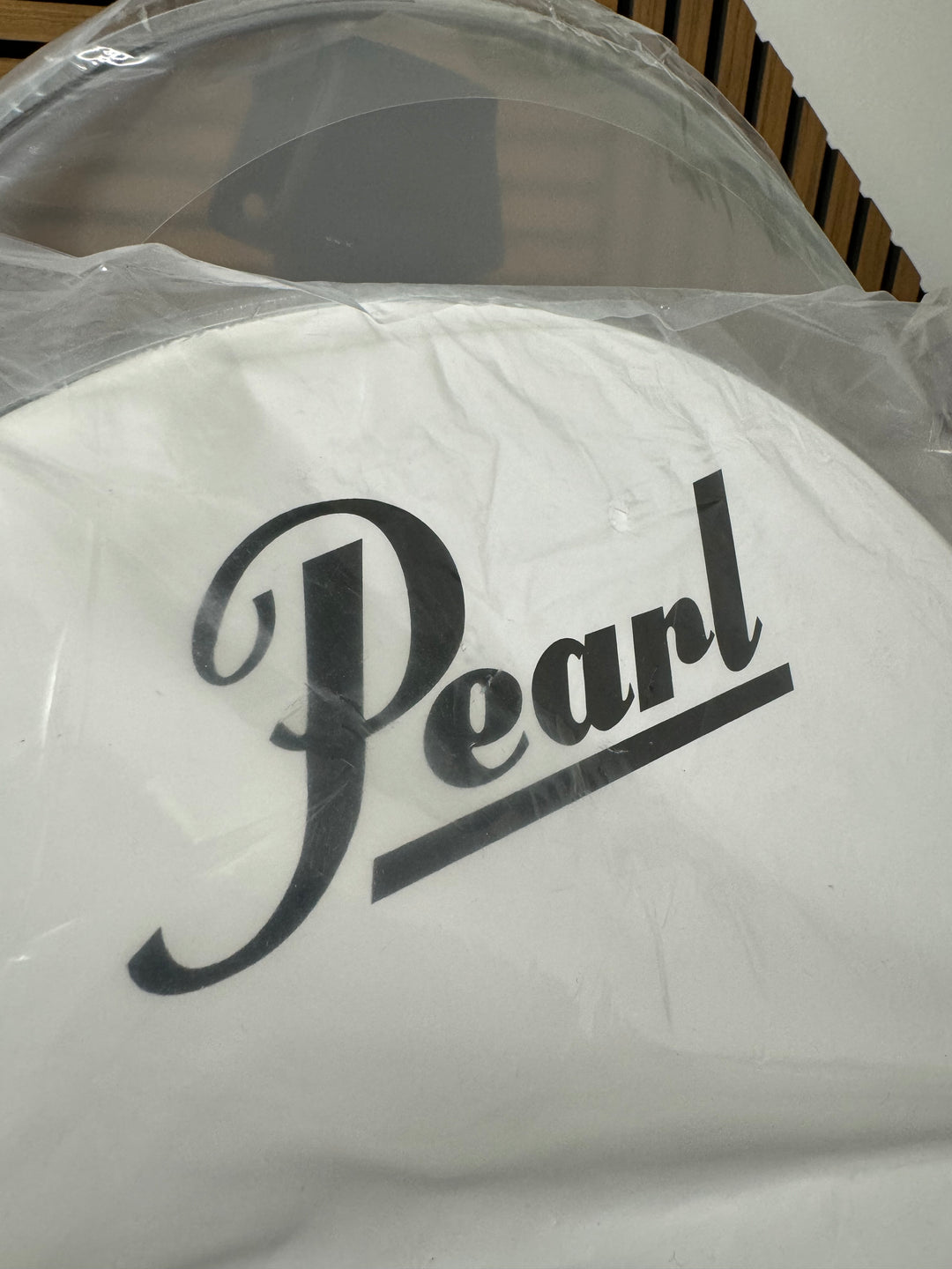 Pearl Bass 16" Drum Heads (Pair) / White & Clear #VK61
