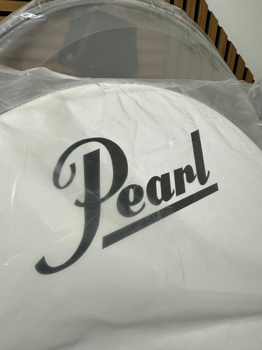 Pearl Bass 16" Drum Heads (Pair) / White & Clear #VK61