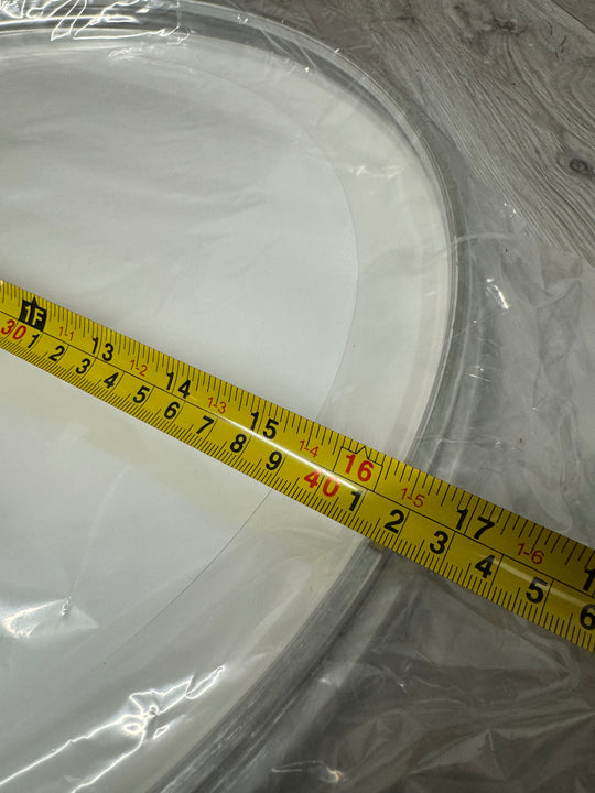 Pearl Bass 16" Drum Heads (Pair) / White & Clear #VK61