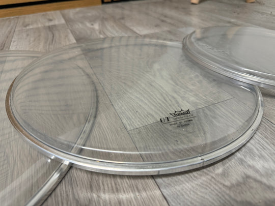REMO UT Clear Tom Drum Heads Set Of 3 / Rock Fusion Size #VK62