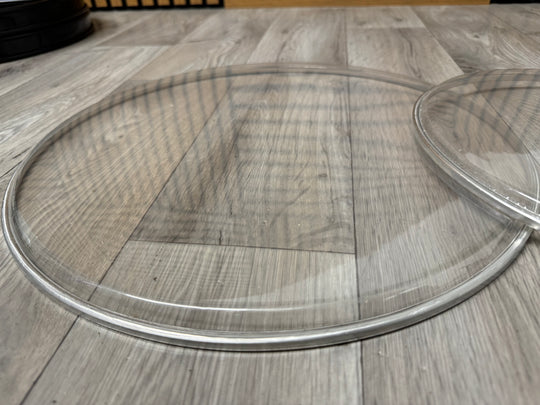 Clear Resonant Tom Rock Fusion Size Drum Heads Skins Set Of 3 #VK63