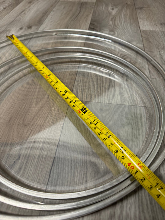 Clear Resonant Tom Rock Fusion Size Drum Heads Skins Set Of 3 #VK63