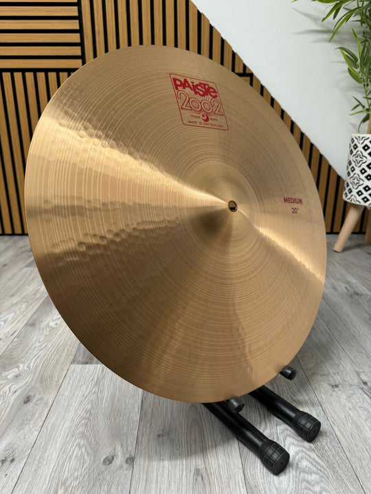 Paiste 2002 Medium Crash 20”/51cm Cymbal / Drum Accessory #OQ17