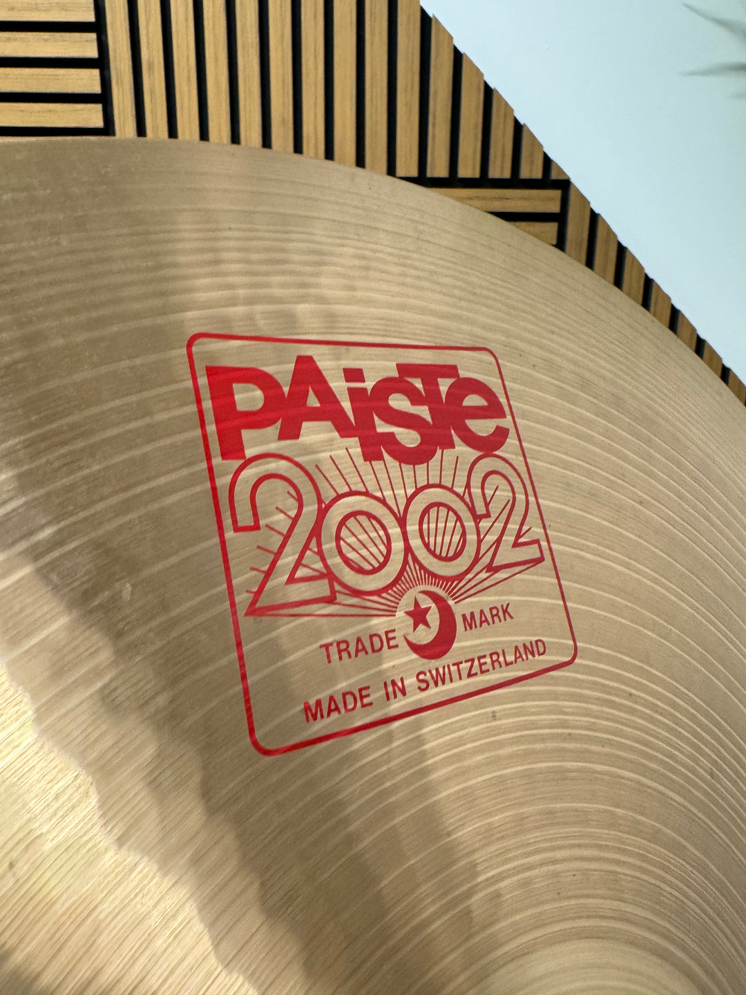 Paiste 2002 Medium Crash 20”/51cm Cymbal / Drum Accessory #OQ17