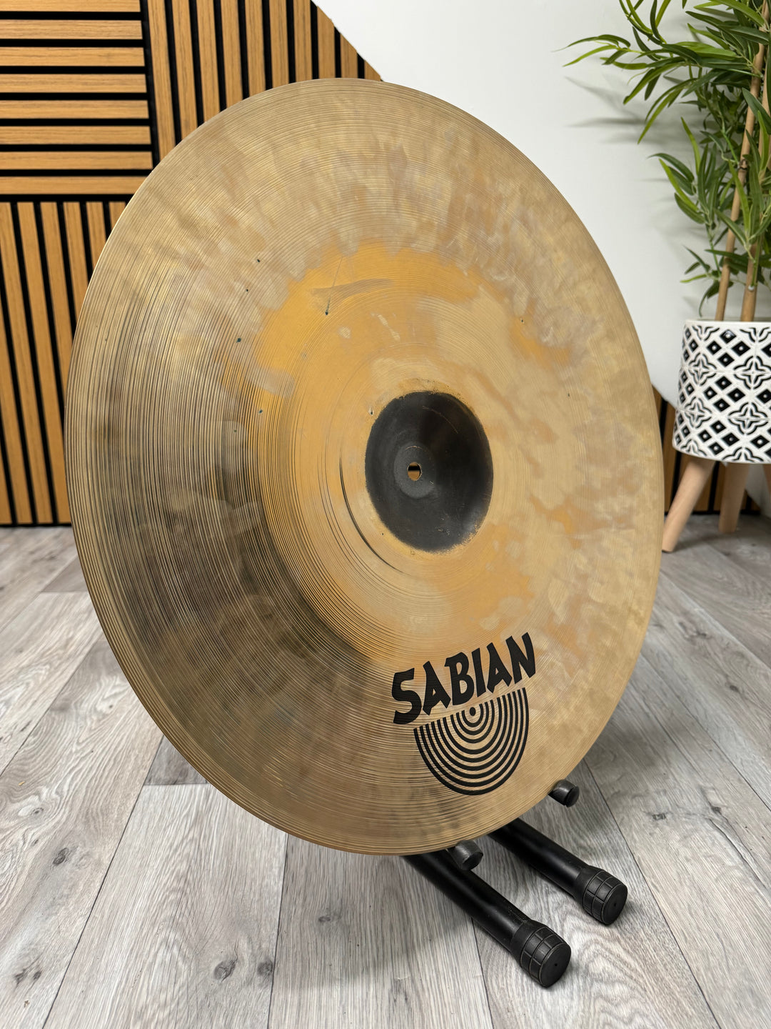 Sabian AAX Raw Bell Dry Ride Cymbal 21”/53cm Cymbal #OQ18