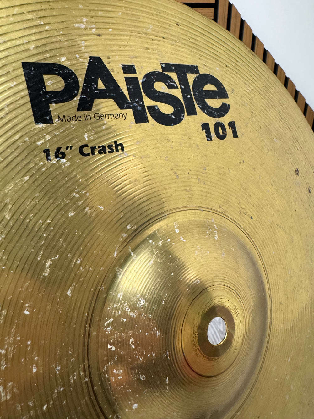 Paiste 101 Brass Crash 16"/40cm Cymbal / Accessory #OQ29