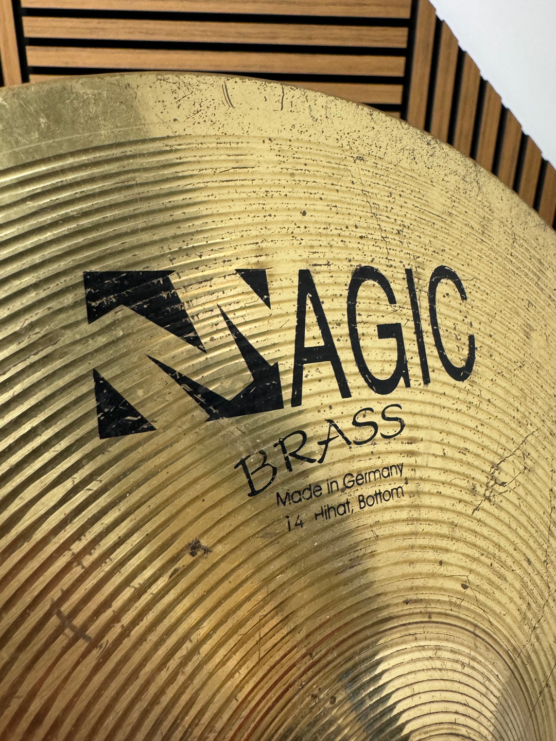 Magic Brass 14” Hi Hat Bottom Cymbal #OQ33
