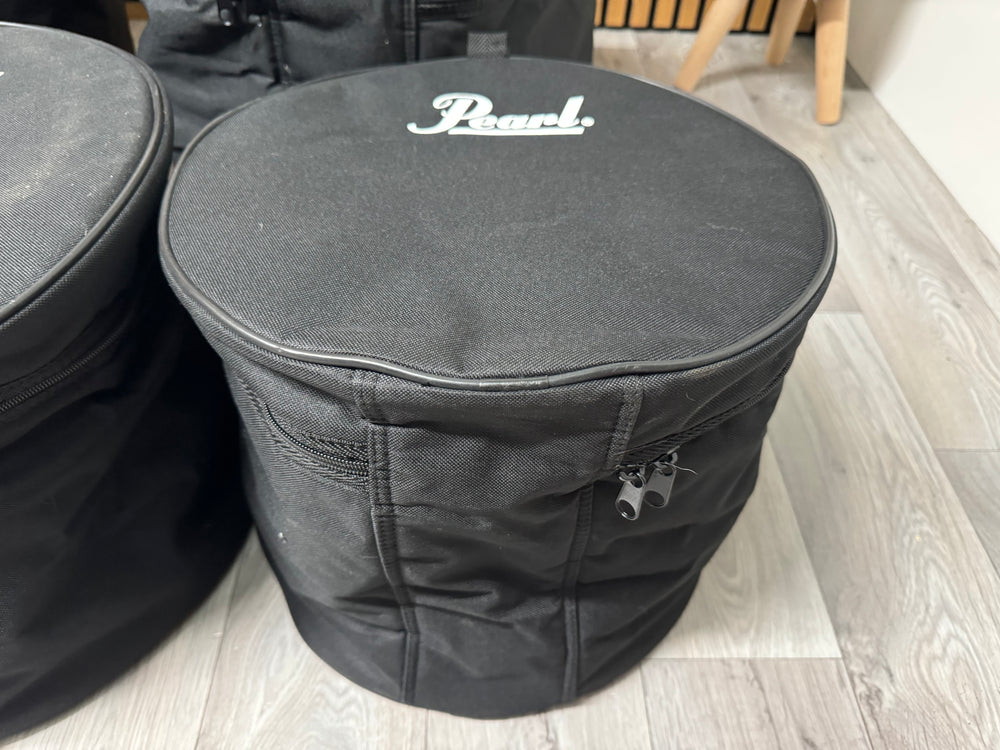 Pearl Drum Cases Set x5 / 20" 14" 12" 10" / Soft Cases #OQ35