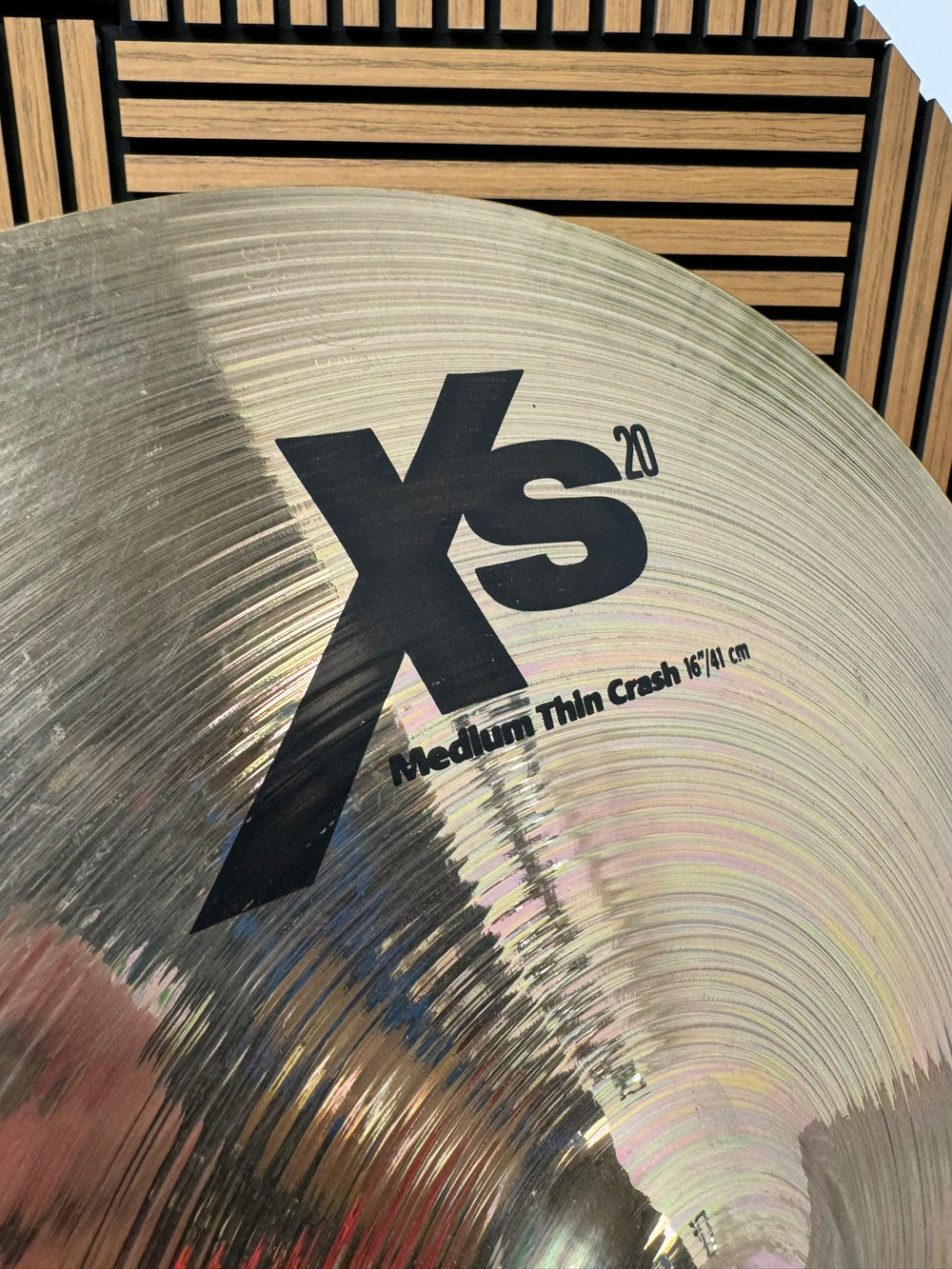 Sabian XS20 Medium Thin Crash 16”/40cm Cymbal / Accessory #WT12