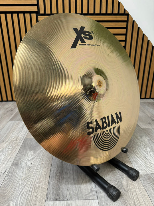 Sabian XS20 Medium Thin Crash 18”/45cm Cymbal / Accessory #WT14