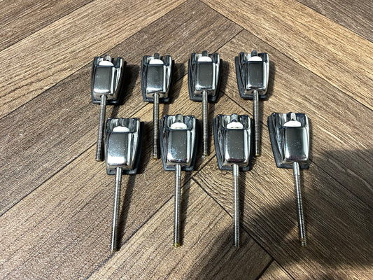 Mapex Meridian Bass Drum Tension Rods & Claws Hardware x8 #KY69