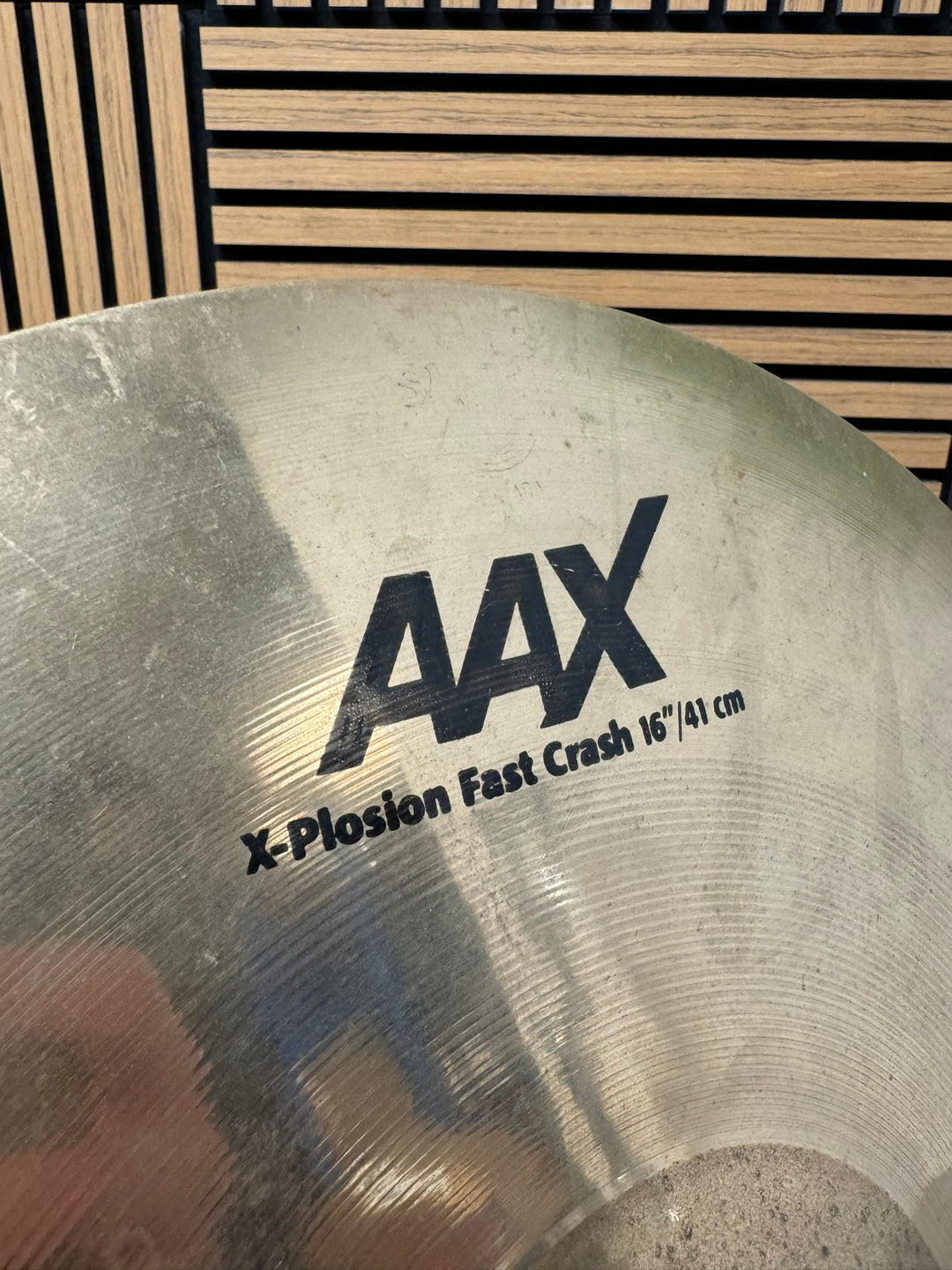 Sabian AAX X-Plosion Fast Crash 16”/40cm Cymbal / Accessory #WT25