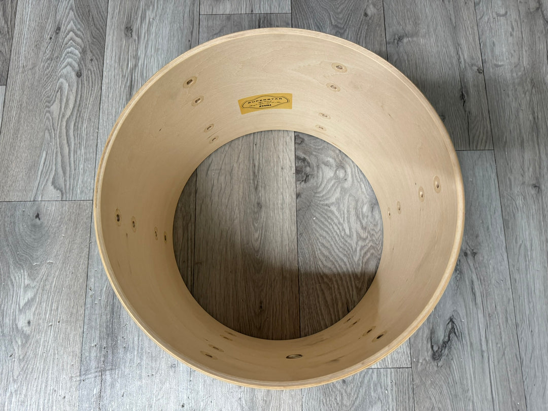 TAMA Superstar Tom Drum Shell 12”x9” Bare Wood Project / Upcycle #WF48