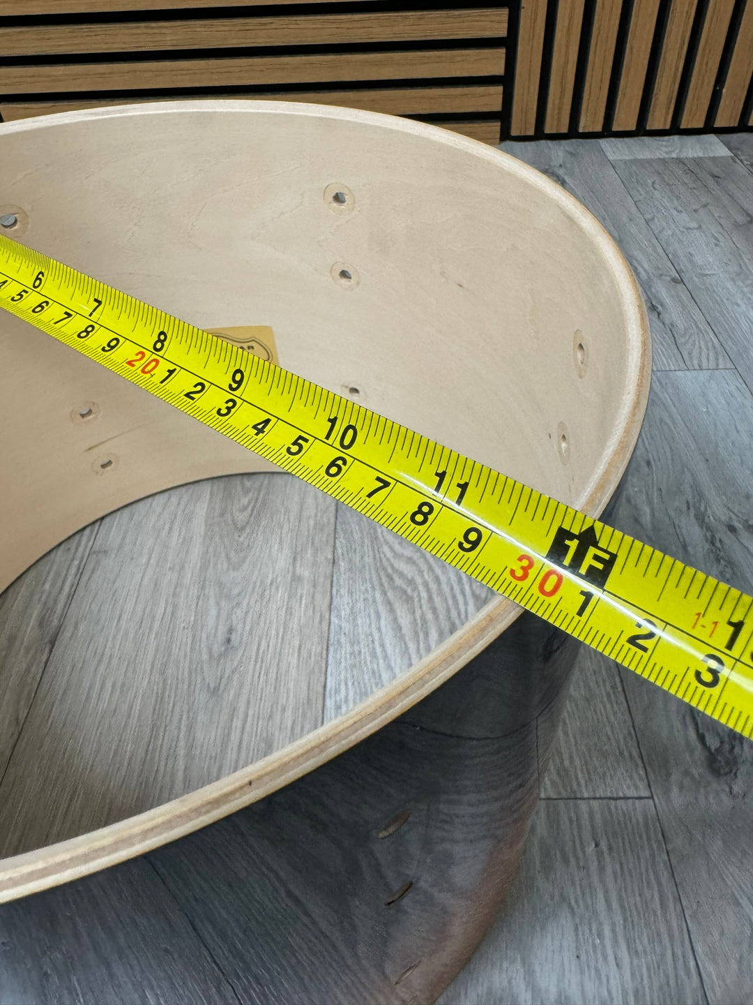 TAMA Superstar Tom Drum Shell 12”x9” Bare Wood Project / Upcycle #WF48