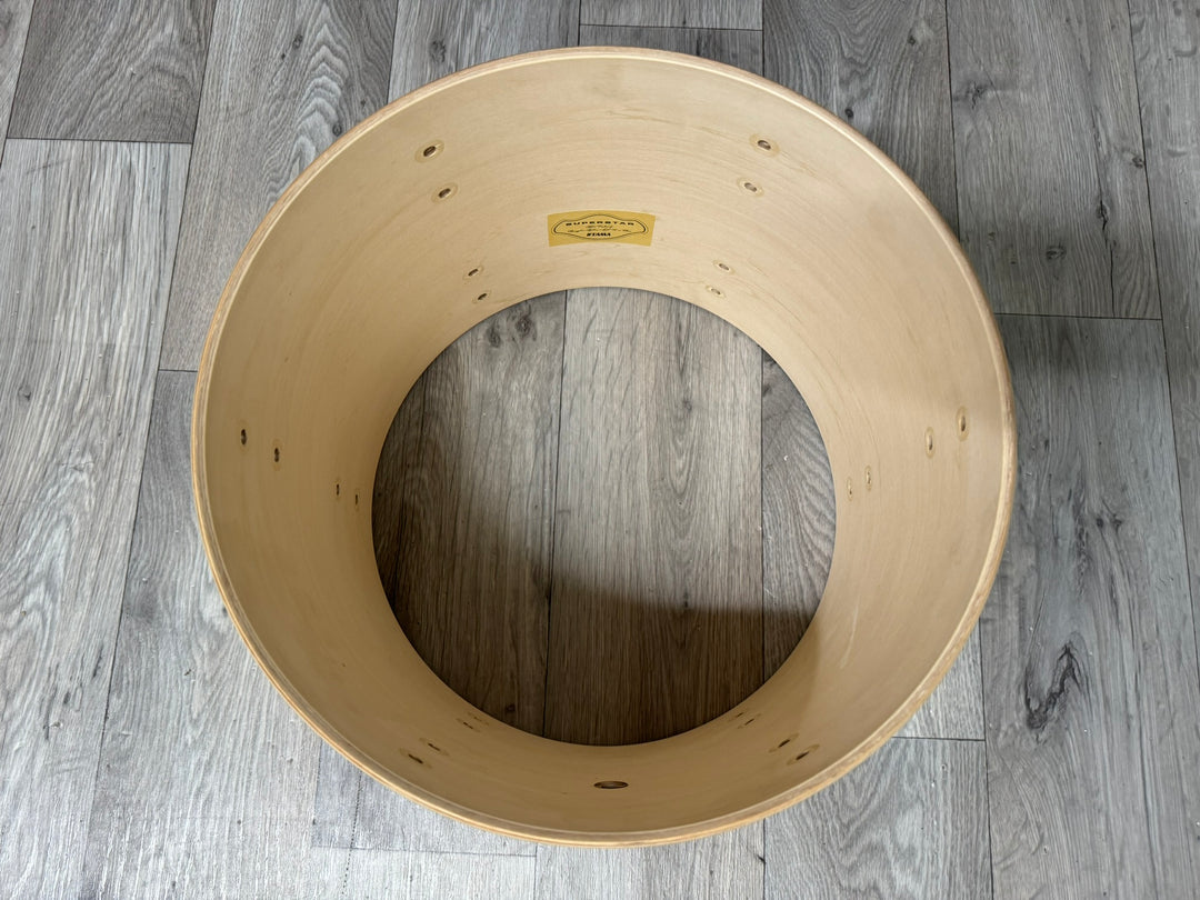 TAMA Superstar Tom Drum Shell 13”x10” Bare Wood Project / Upcycle #WF49