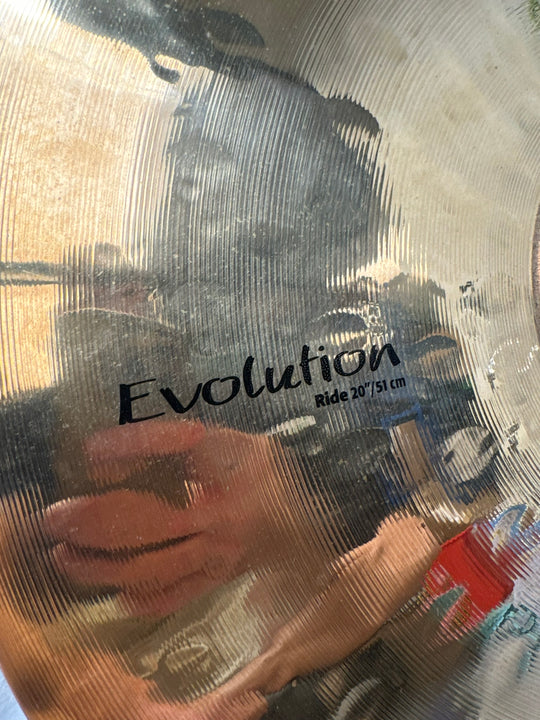 Sabian HHX Evolution Ride 20”/51cm Ride Cymbal #WT32