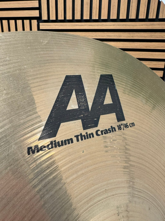 Sabian AA Medium Thin Crash 18”/45cm Cymbal / Accessory #WF56