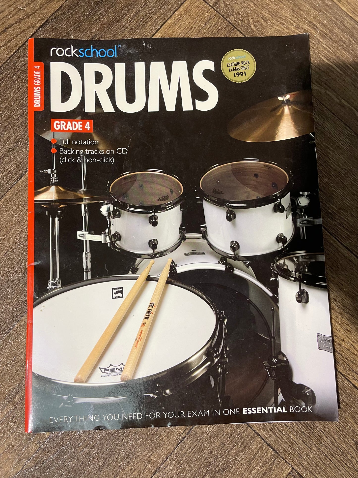 Rockschool Drums Grade 4 Drum Book/ Music Notation #NA57