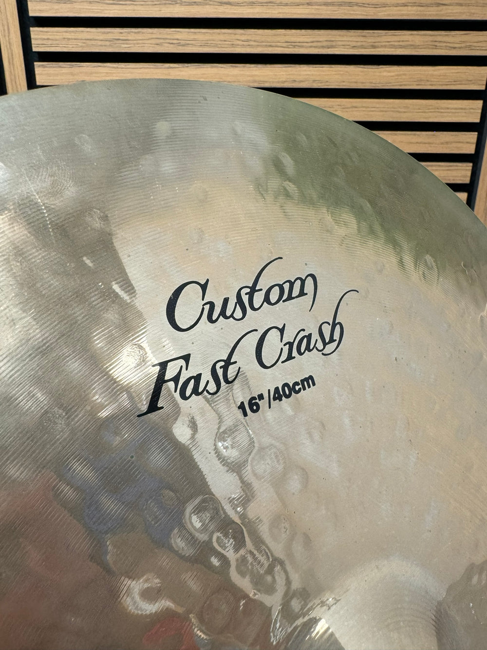 Zildjian K Custom Fast Crash 16”/40cm Cymbal / Accessory #WU5