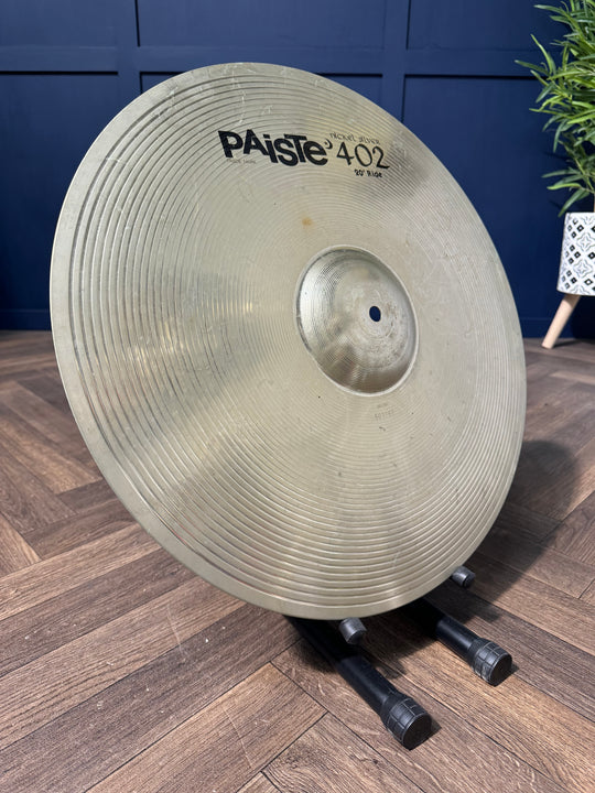 Paiste 402 Ride 20"/51cm Cymbal / Nickel Silver #NM10