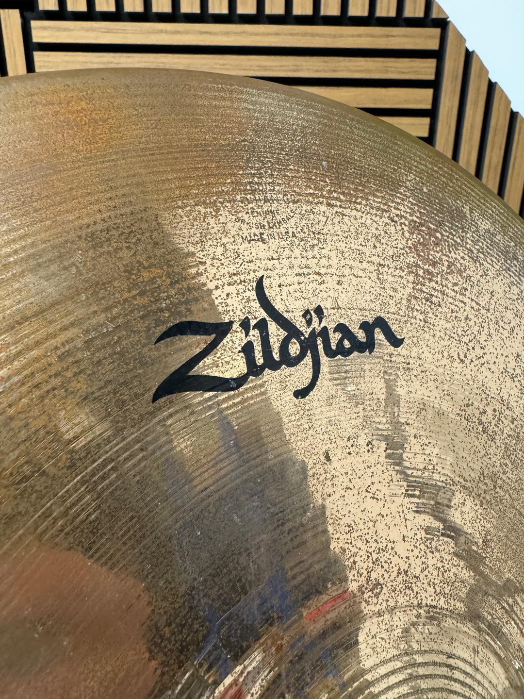 Zildjian Scimitar Bronze Crash 16"/40cm Cymbal / Accessory (Repaired) #VK123