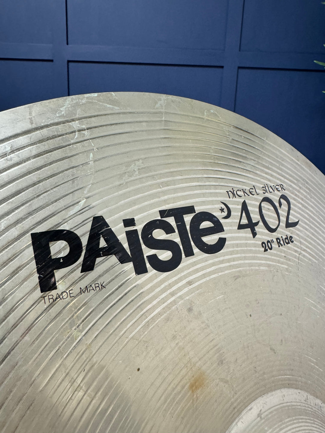 Paiste 402 Ride 20"/51cm Cymbal / Nickel Silver #NM10