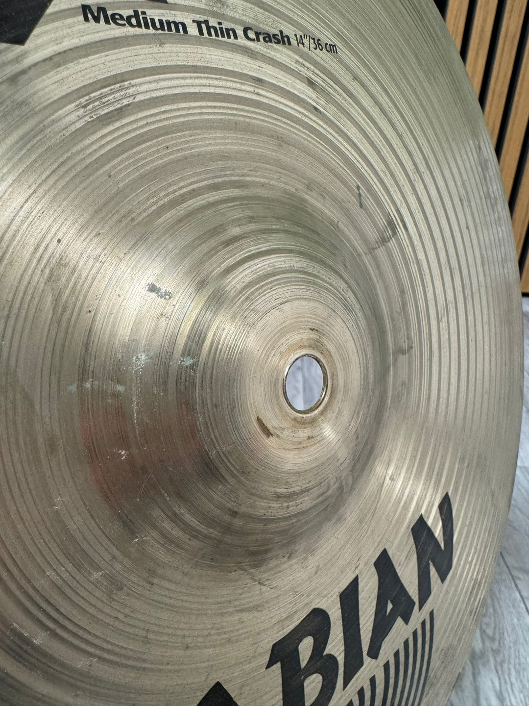 Sabian XS20 Medium Thin Crash 14”/35cm Cymbal / Accessory #WF68