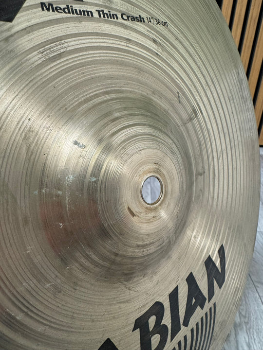 Sabian XS20 Medium Thin Crash 14”/35cm Cymbal / Accessory #WF68