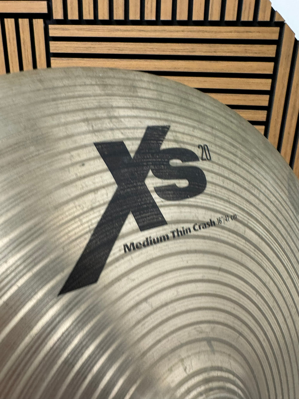 Sabian XS20 Medium Thin Crash 16”/40cm Cymbal / Accessory #WF70