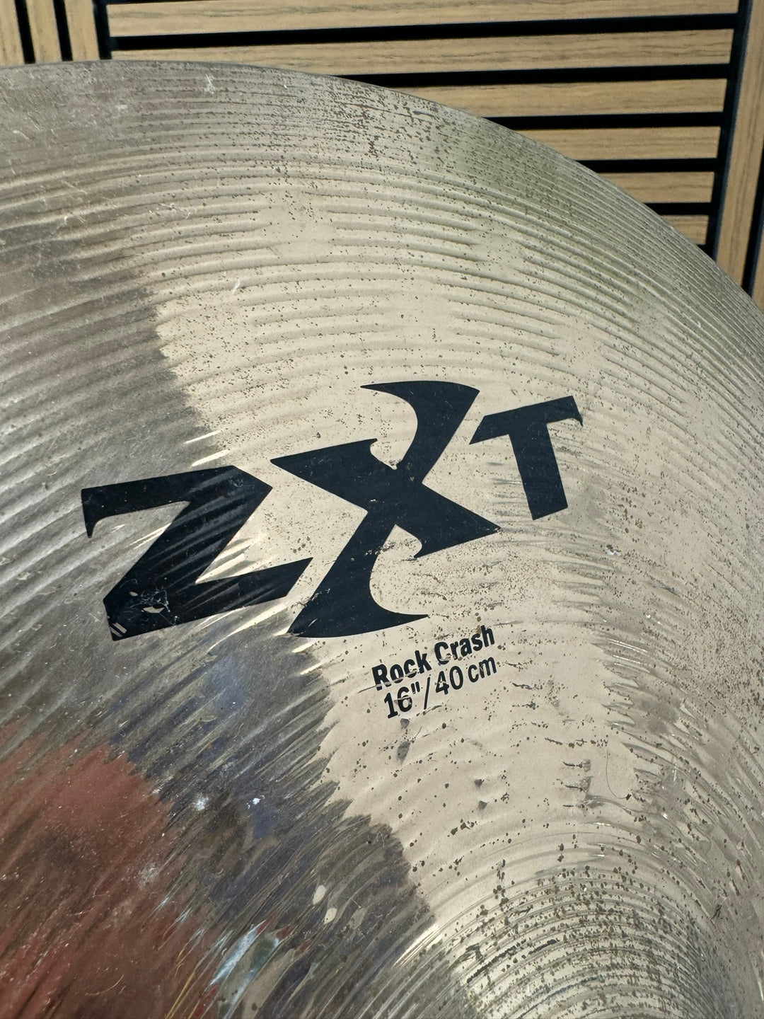 Zildjian ZXT Rock Crash 16"/40cm Cymbal *Cracked* #WF76