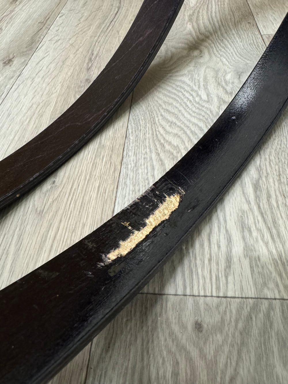 Premier APK Bass Drum 22” Wooden Hoops Rims Hardware #VK132