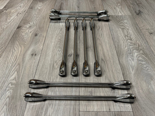 TAMA Superstar Floor Tom Drum Spares Lugs 40mm Hardware Set Of 8 #OQ90