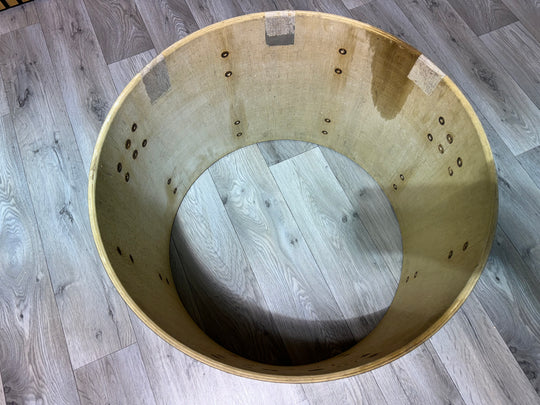 Yamaha 4000 Bass Drum Shell 22”x16” Bare Wood Project / Upcycle #OC42
